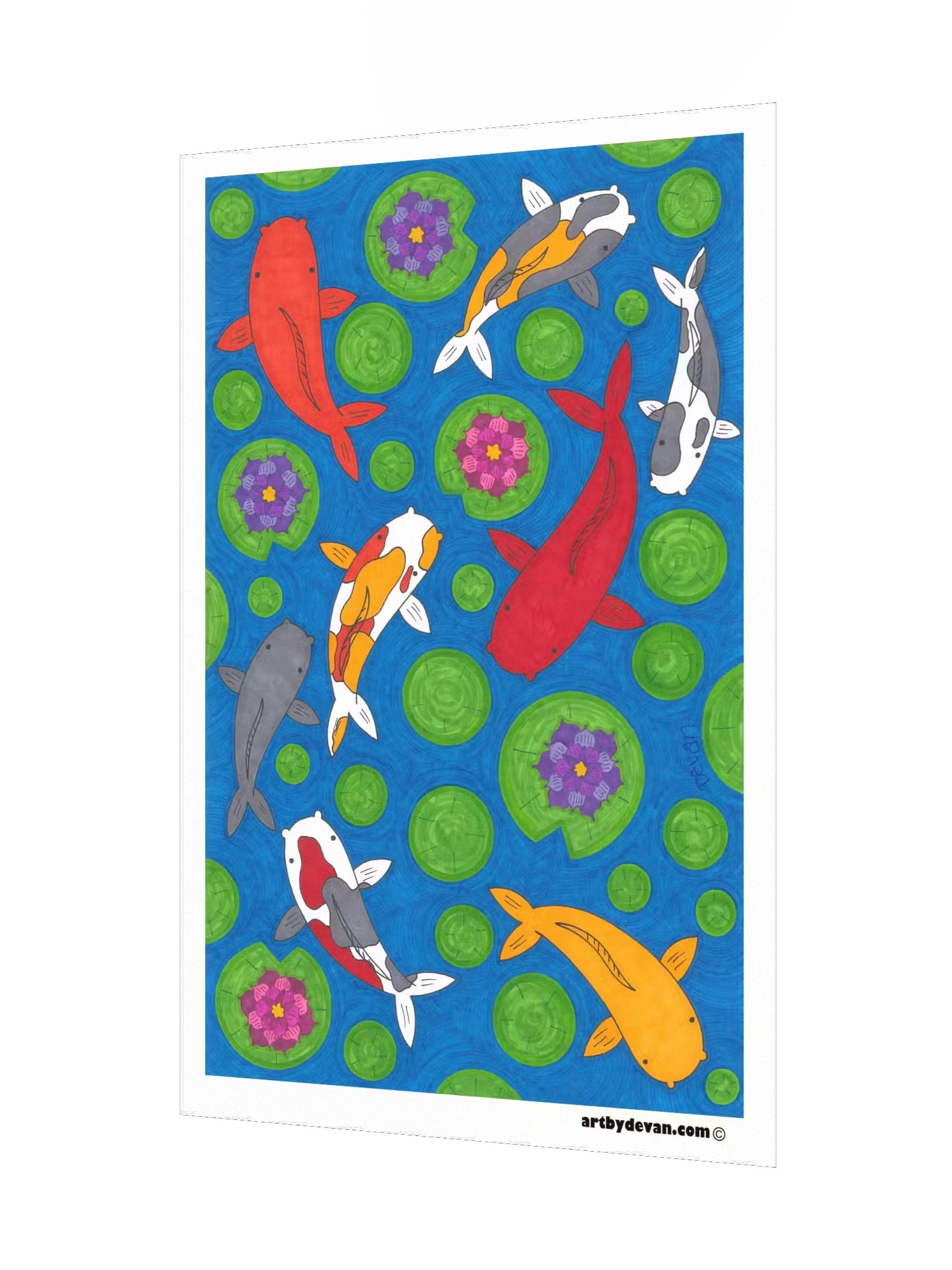 Art Print: Koi Fish product image (3)