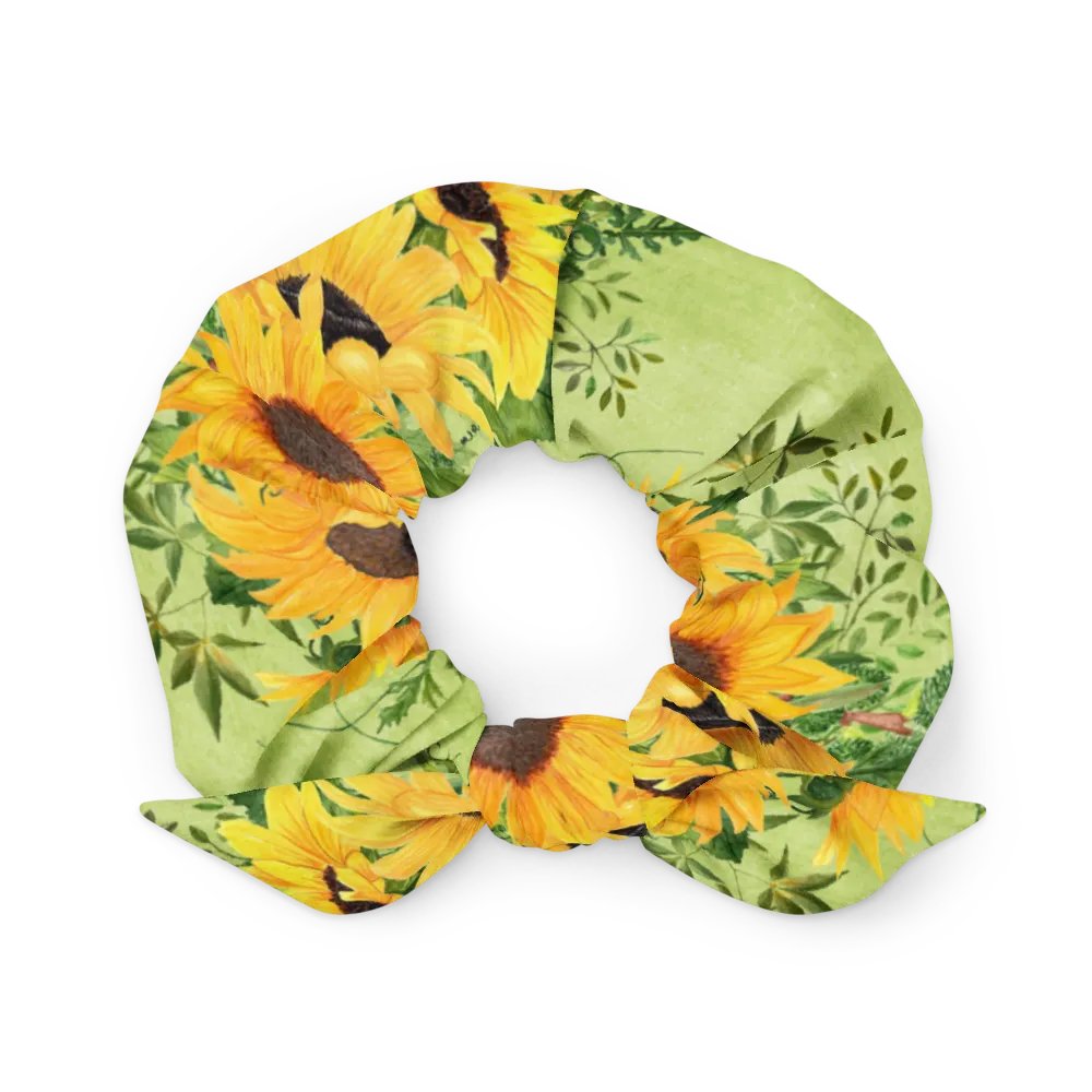 Sunflower Dreams All-Over Scrunchie product image (1)
