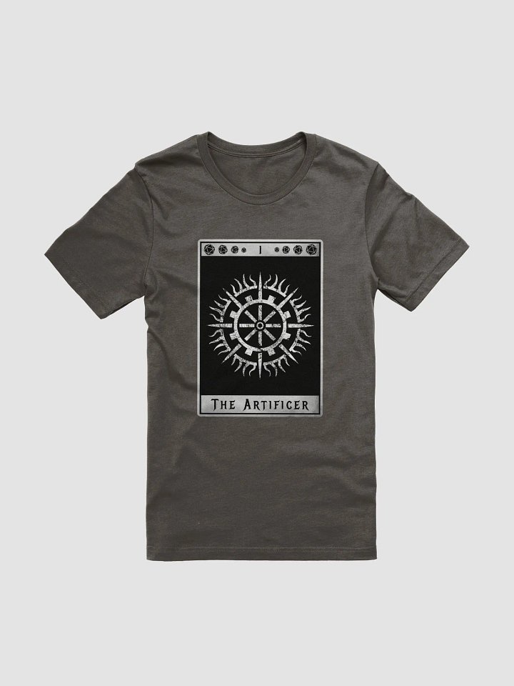 Artificer Shirt, Grunge Tarot-Inspired Roleplaying Class Symbol Tee product image (5)