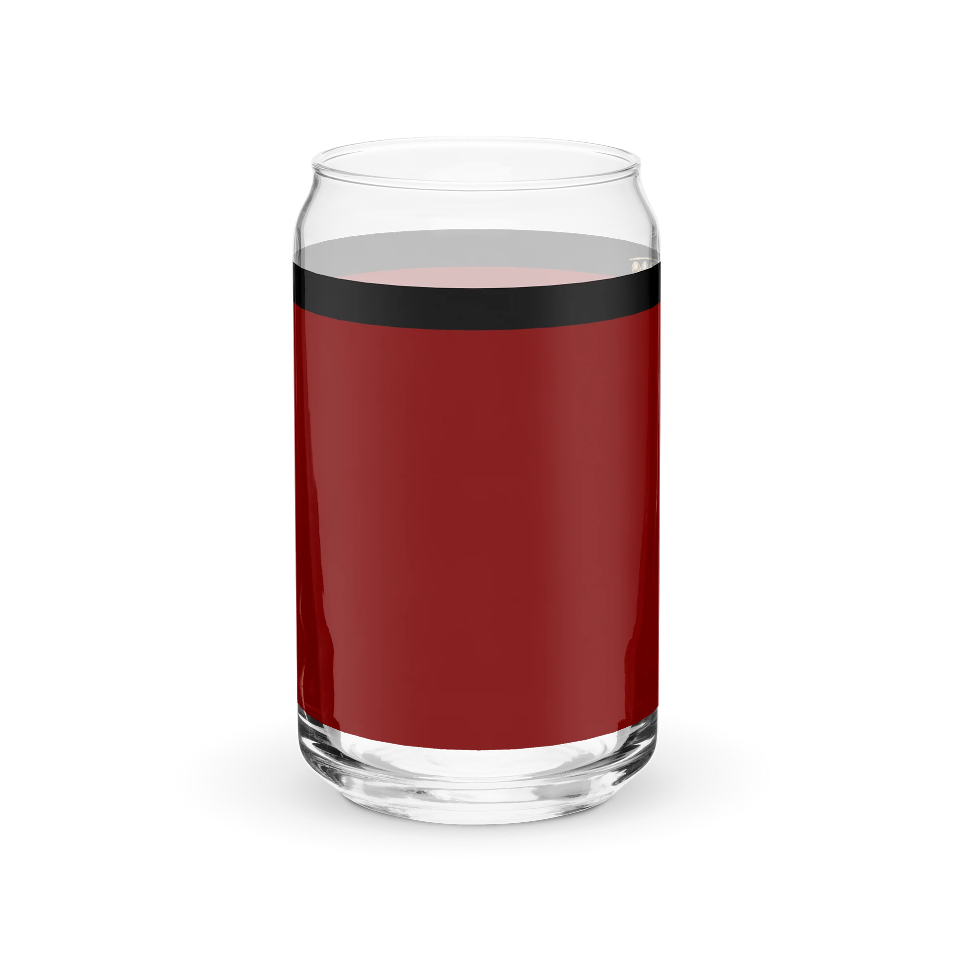 Officer Inspired Can Glass -Red Division product image (4)