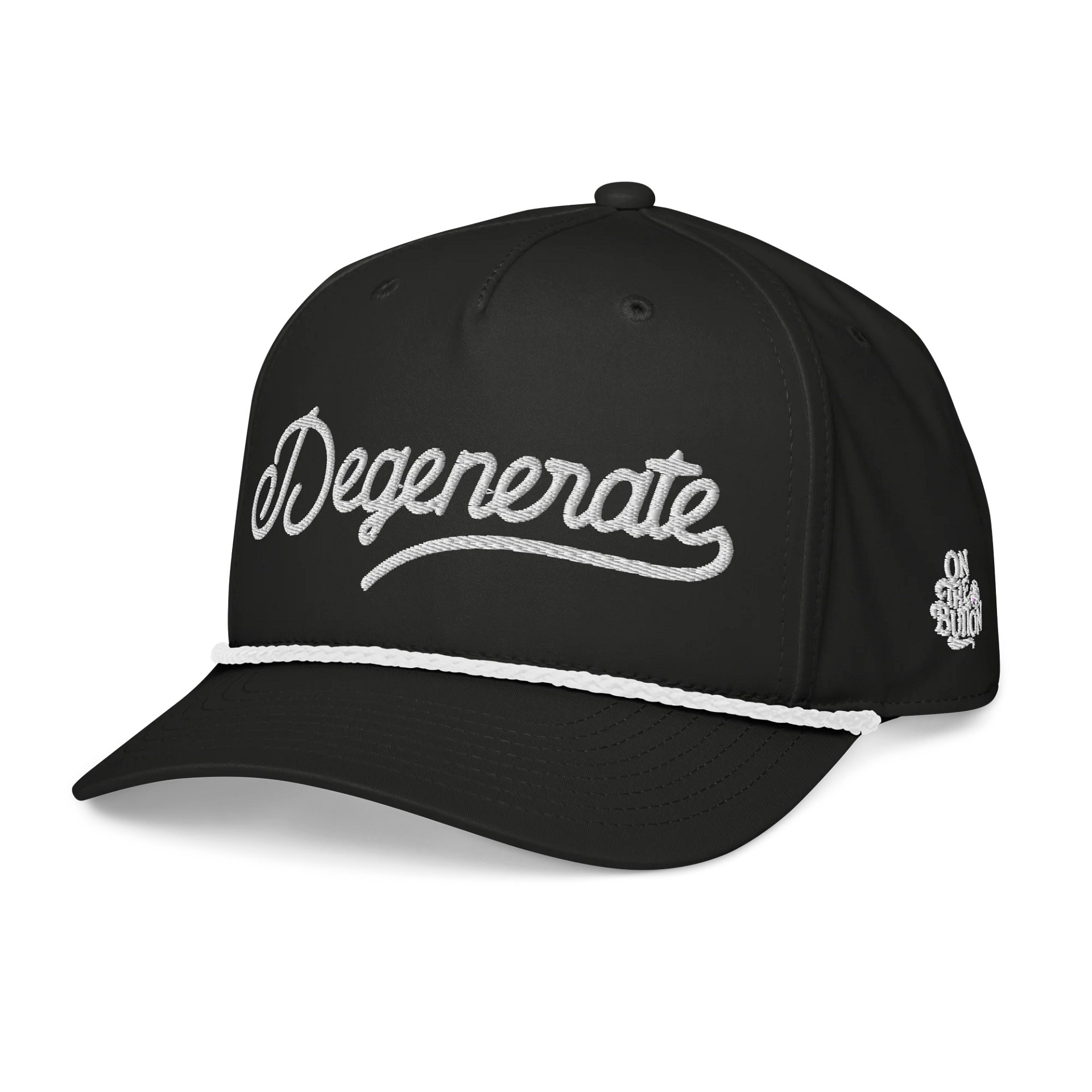 'Degenerate' 3D Puff Embroidered Hat product image (4)