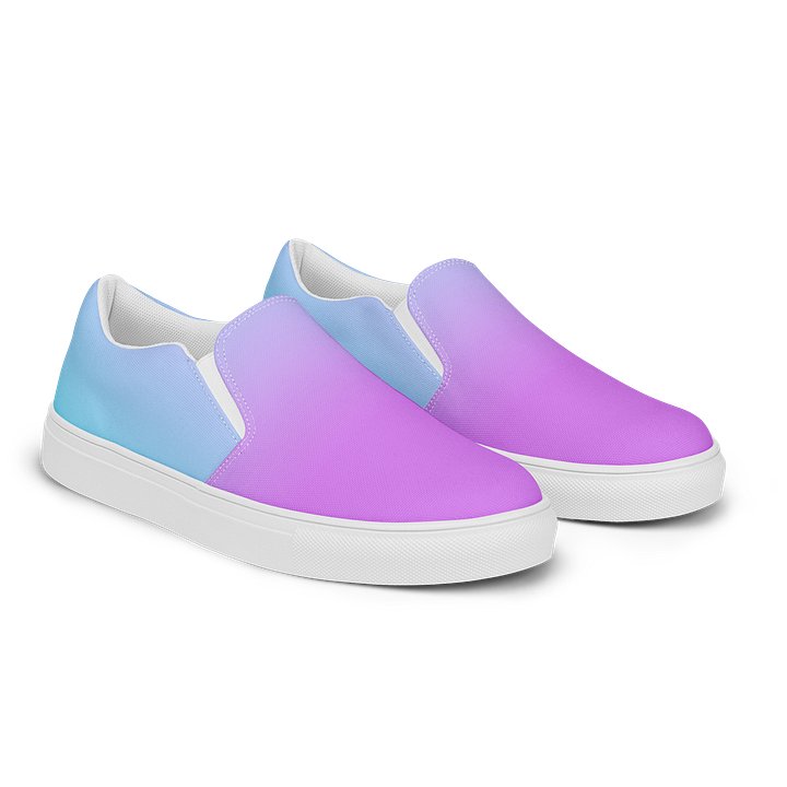 Dreamy Gradient Slip-On Canvas Shoes product image (2)