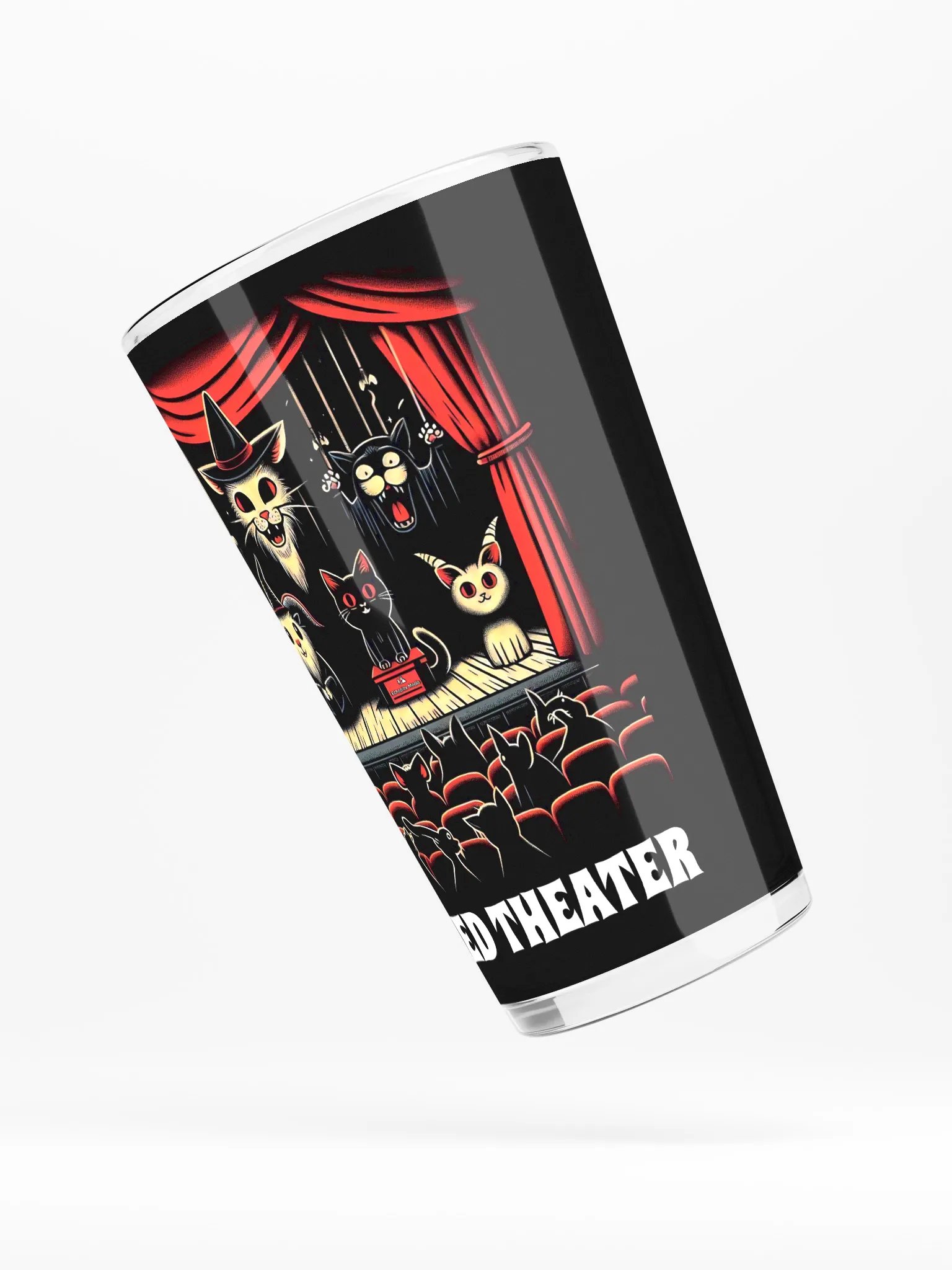 Haunted Theater Pint Glass product image (4)