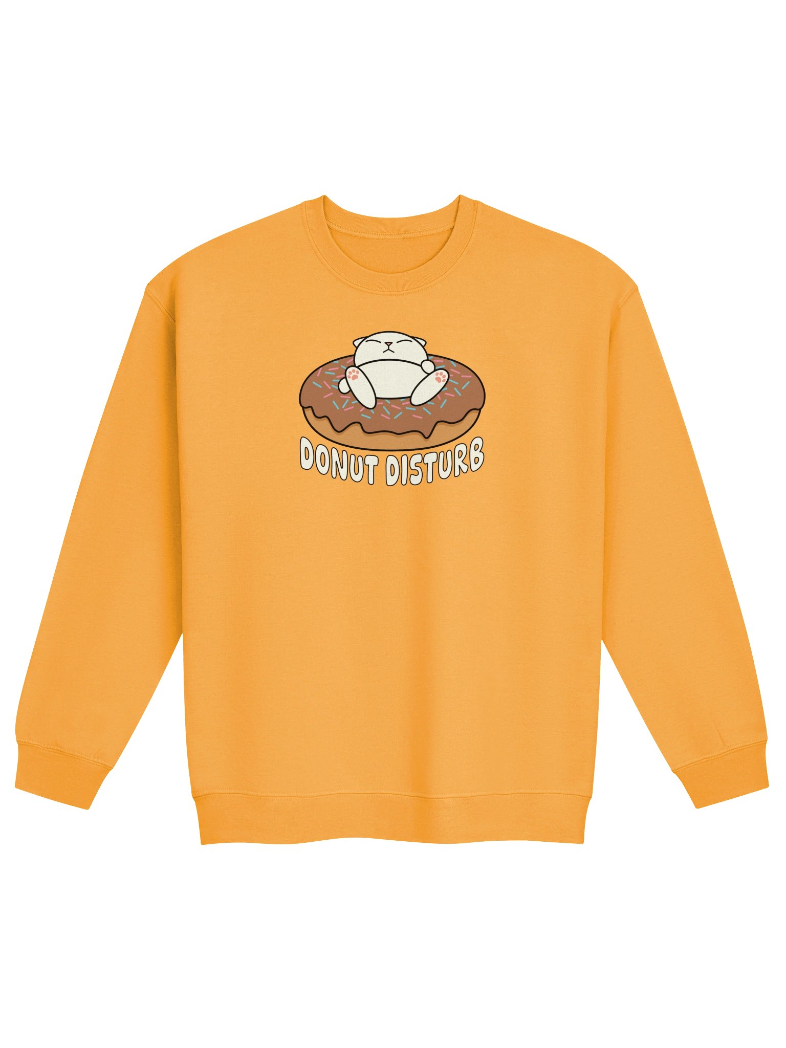 Donut Disturb Cat - Unisex Adult Sweatshirt product image (1)