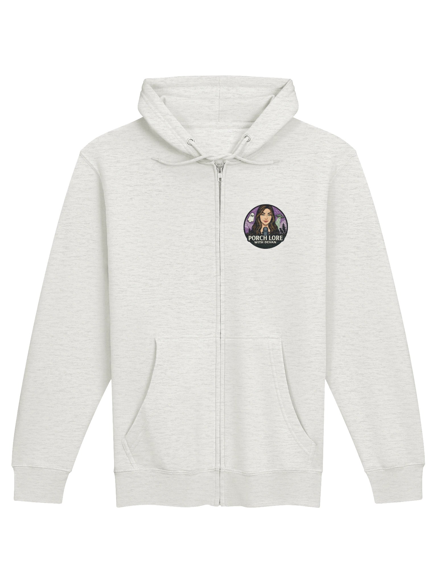 PORCH PAL SOCIETY ZIP UP HOODIE product image (2)