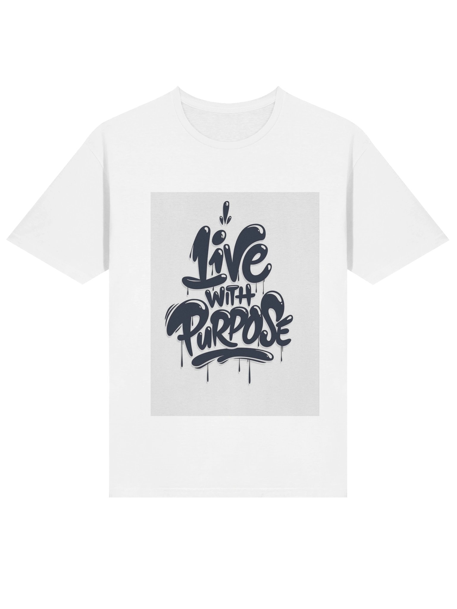 live with purpose t shirt product image (3)