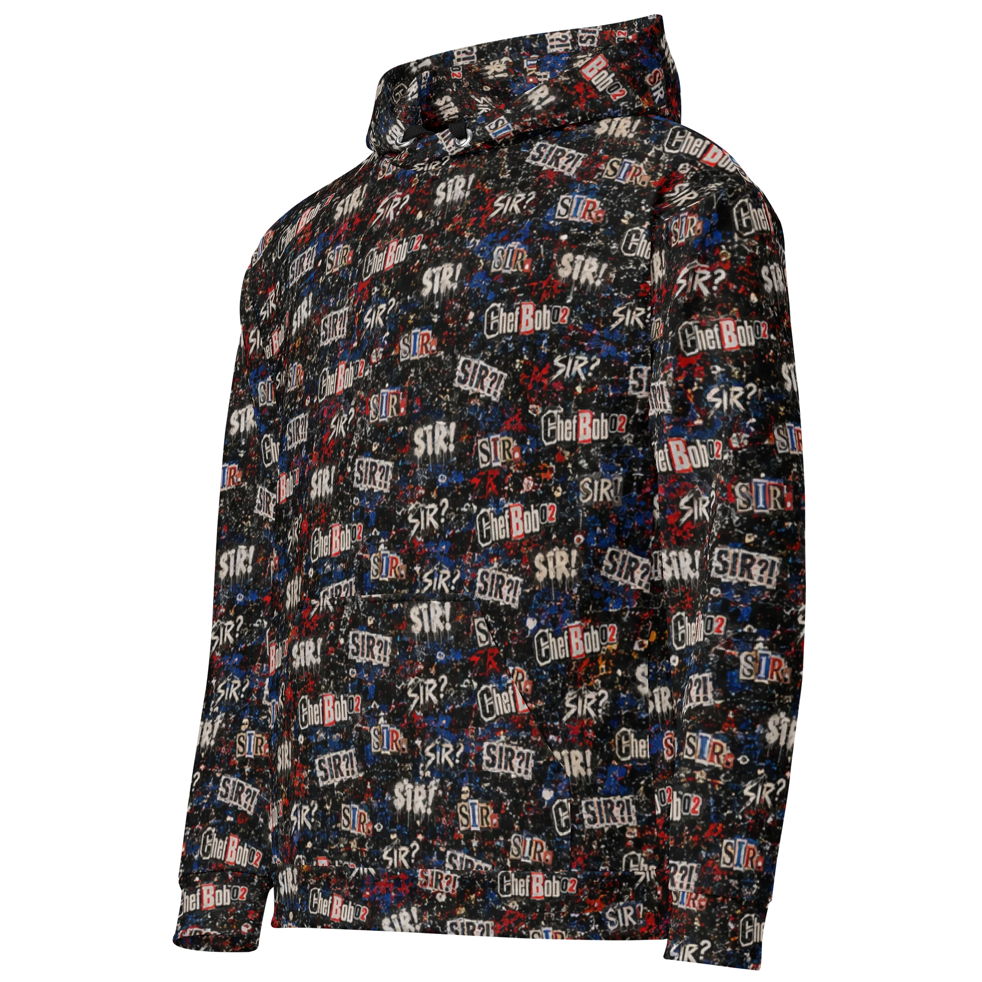 CB02 - ‘SIR’ Allover Print Hoodie product image (3)