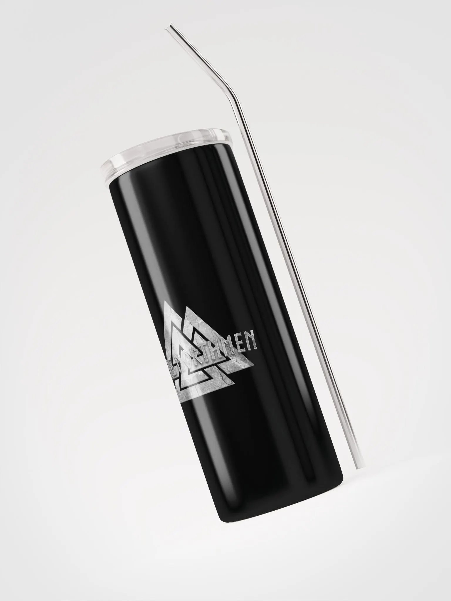 The Northmen Valknut - Grey - Steel Tumbler product image (3)