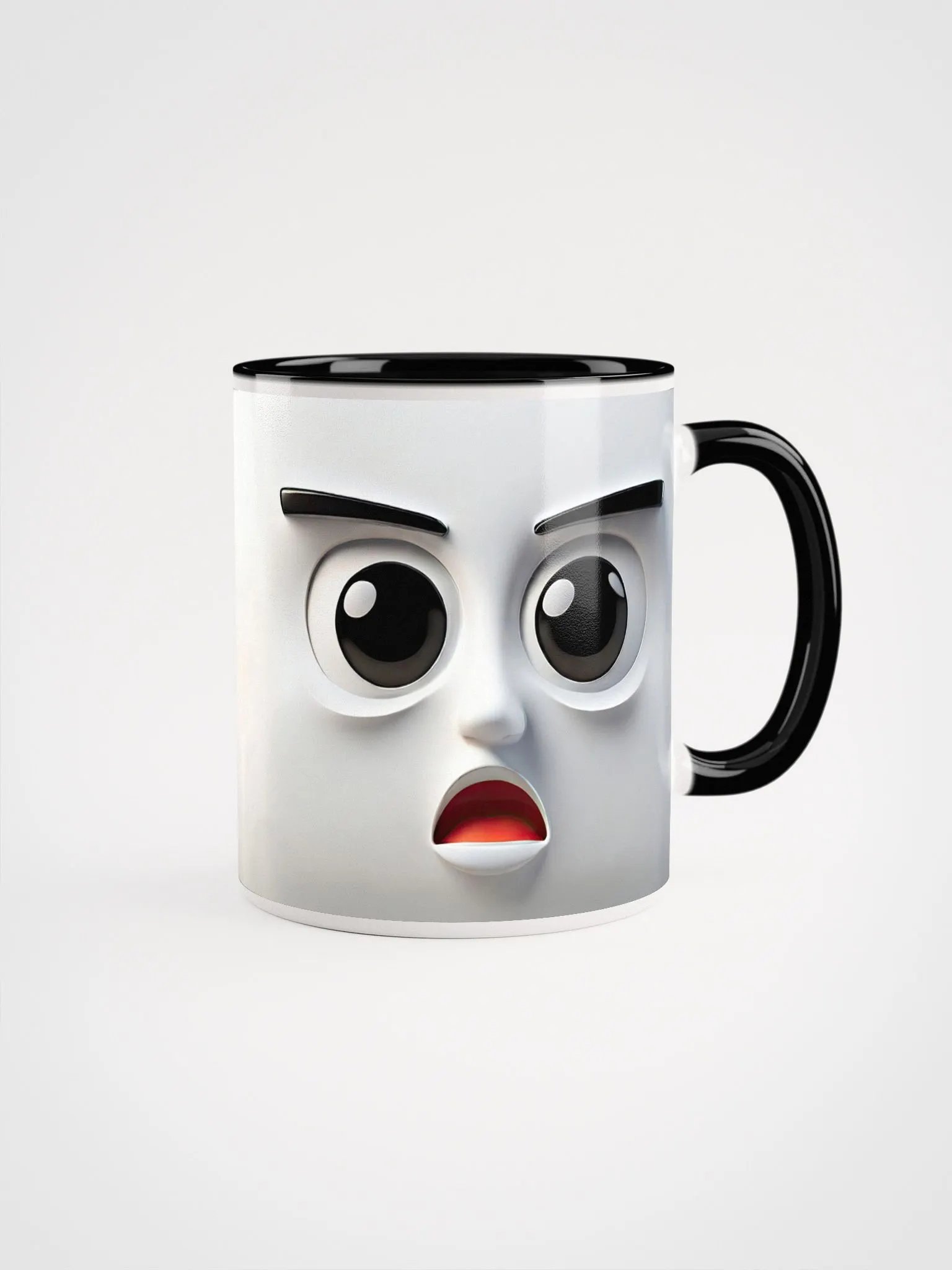 Surprised Expression Ceramic Mug product image (1)
