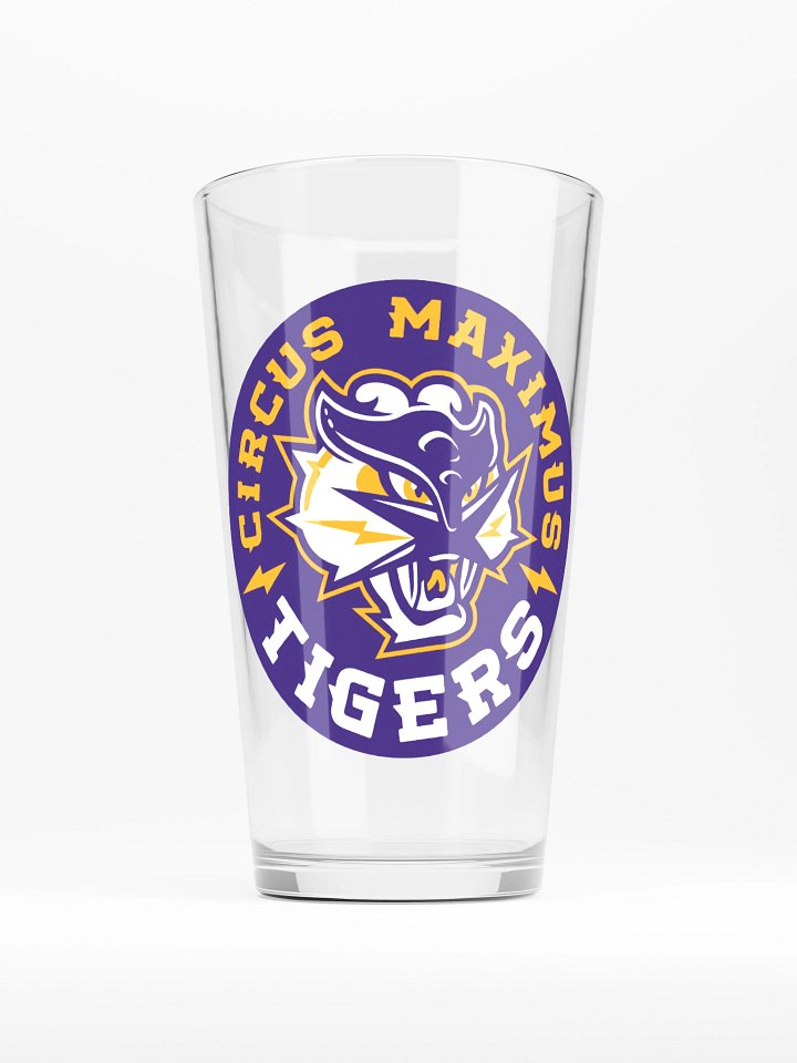 Circus Maximus Tigers Pint Glass product image (1)