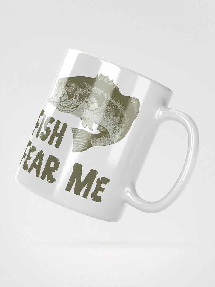 FISH FEAR ME White Glossy Mug product image (5)