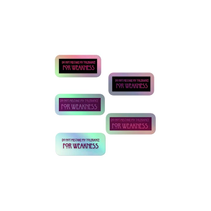 Resistors, Tolerance, Holo Sticker Pack product image (1)