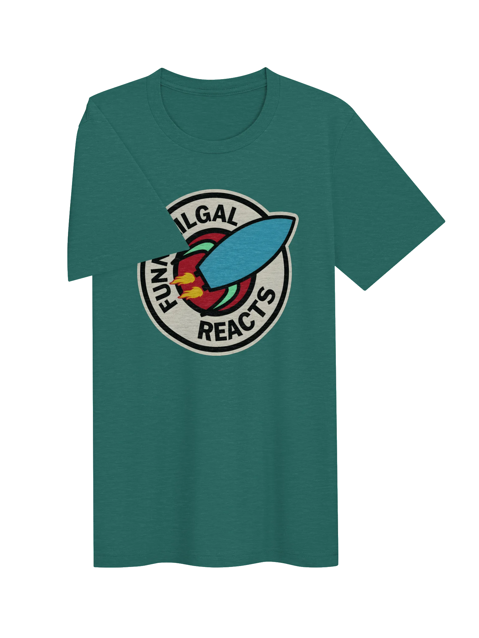 FunnyLilGal Reacts Futurama-Inspired Badge Shirt product image (33)