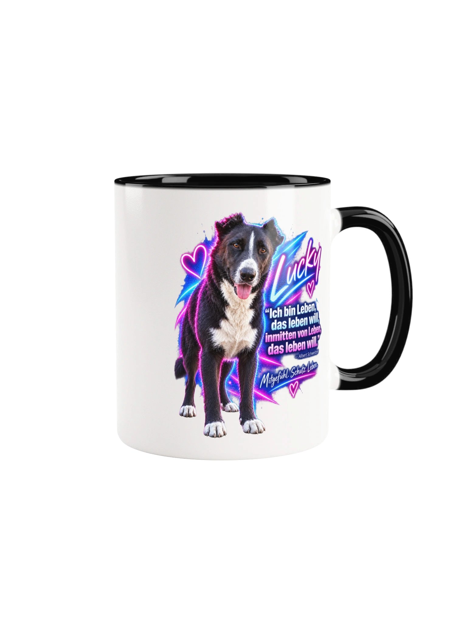 Lucky – Mitgefühl. Schutz. Leben. Tasse product image (21)