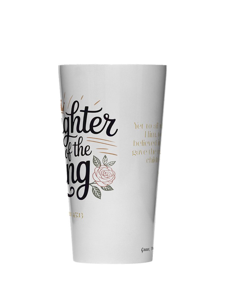 Daughter of the King Stainless Steel Travel Mug product image (1)