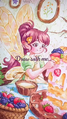 Let finish this piece with me!! 🍰

#artreel #illustrationartwork #drawwithme #drawingreel