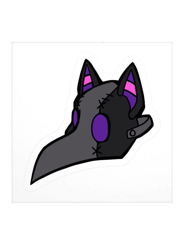 Hazard Mask Sticker product image (1)