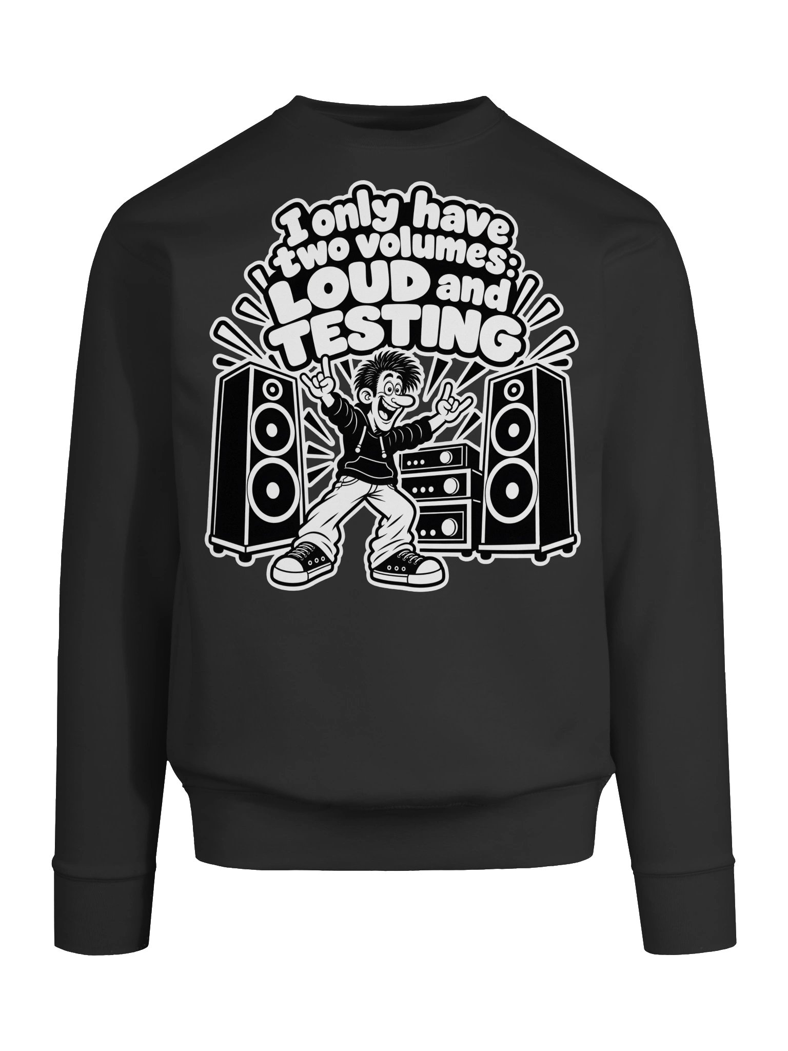 I Have Only Two Volumes Loud and Testing - Long Sleeve T-shirt product image (5)