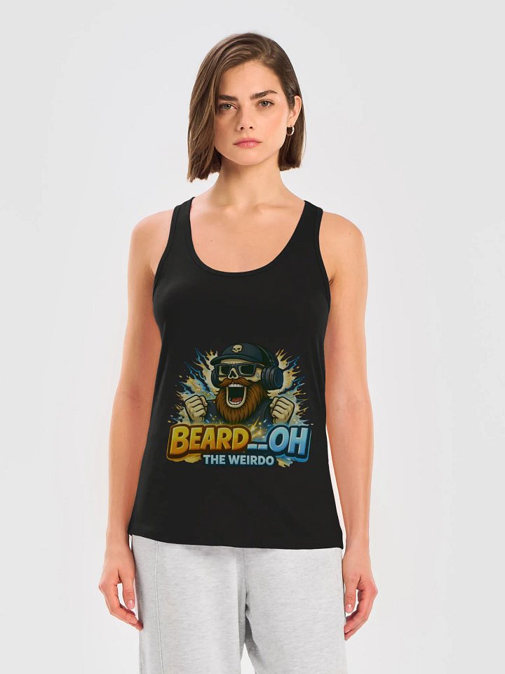 Beard__Oh Racerback Tank Top product image (2)
