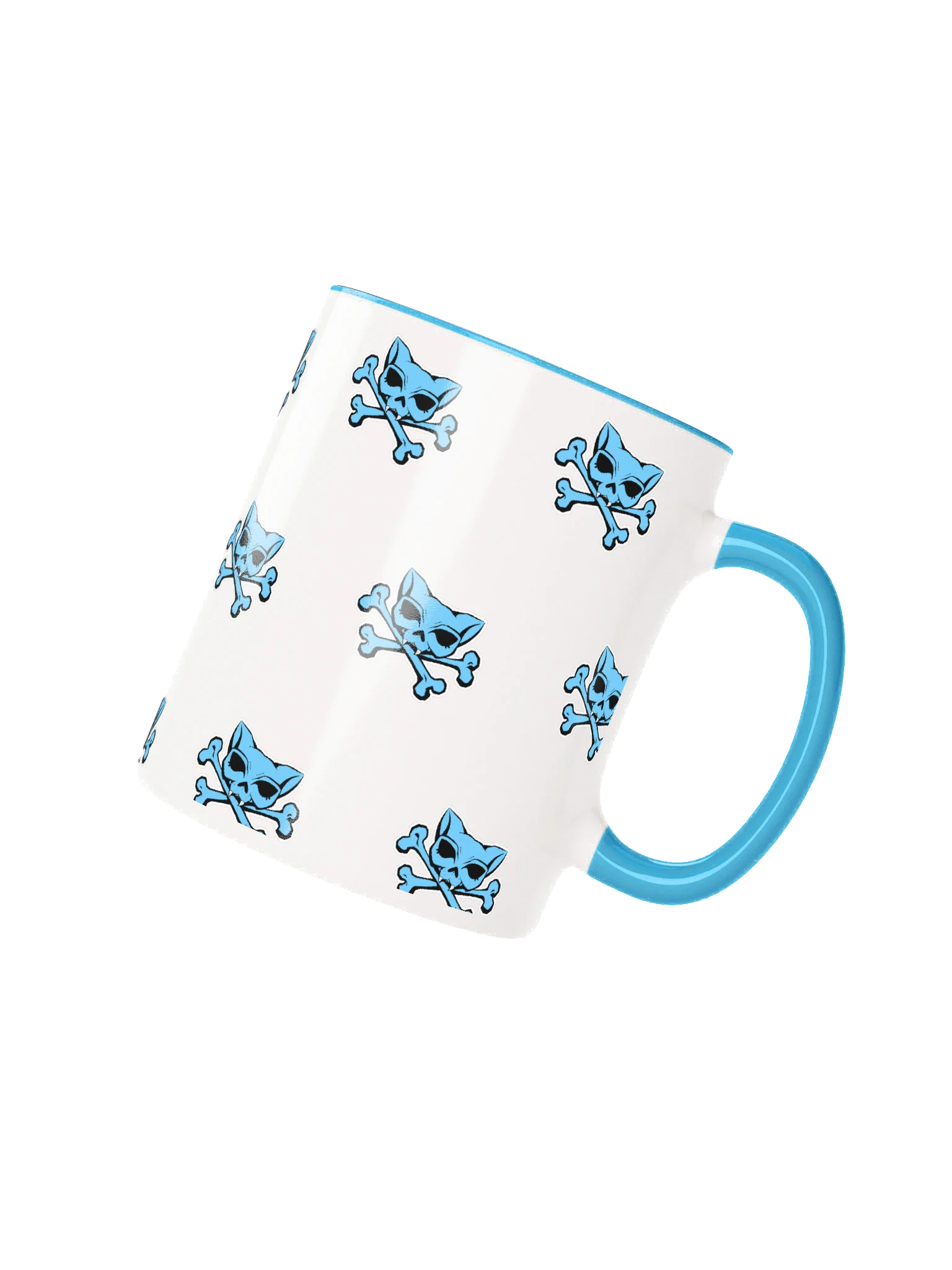 Blue Kat Skull Mug product image (22)