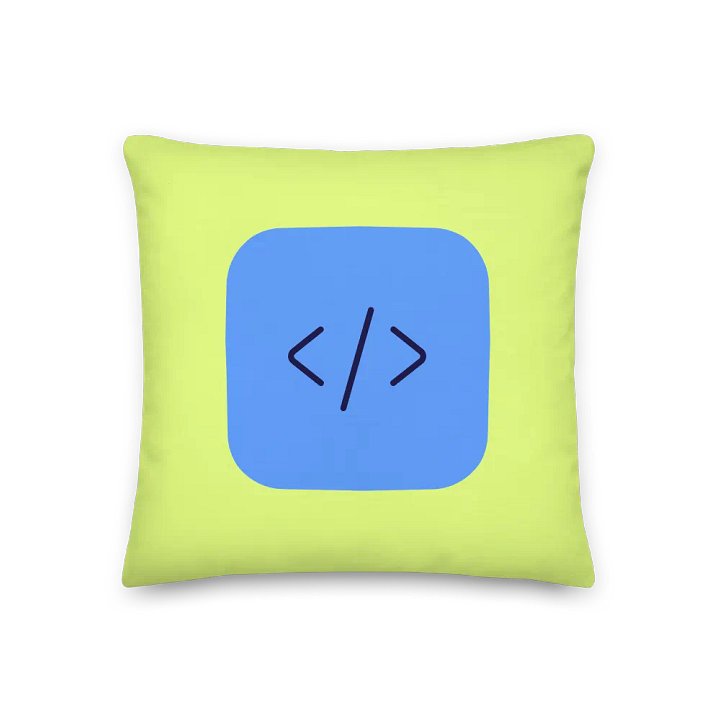 Design / Dev Icon Pillow product image (2)