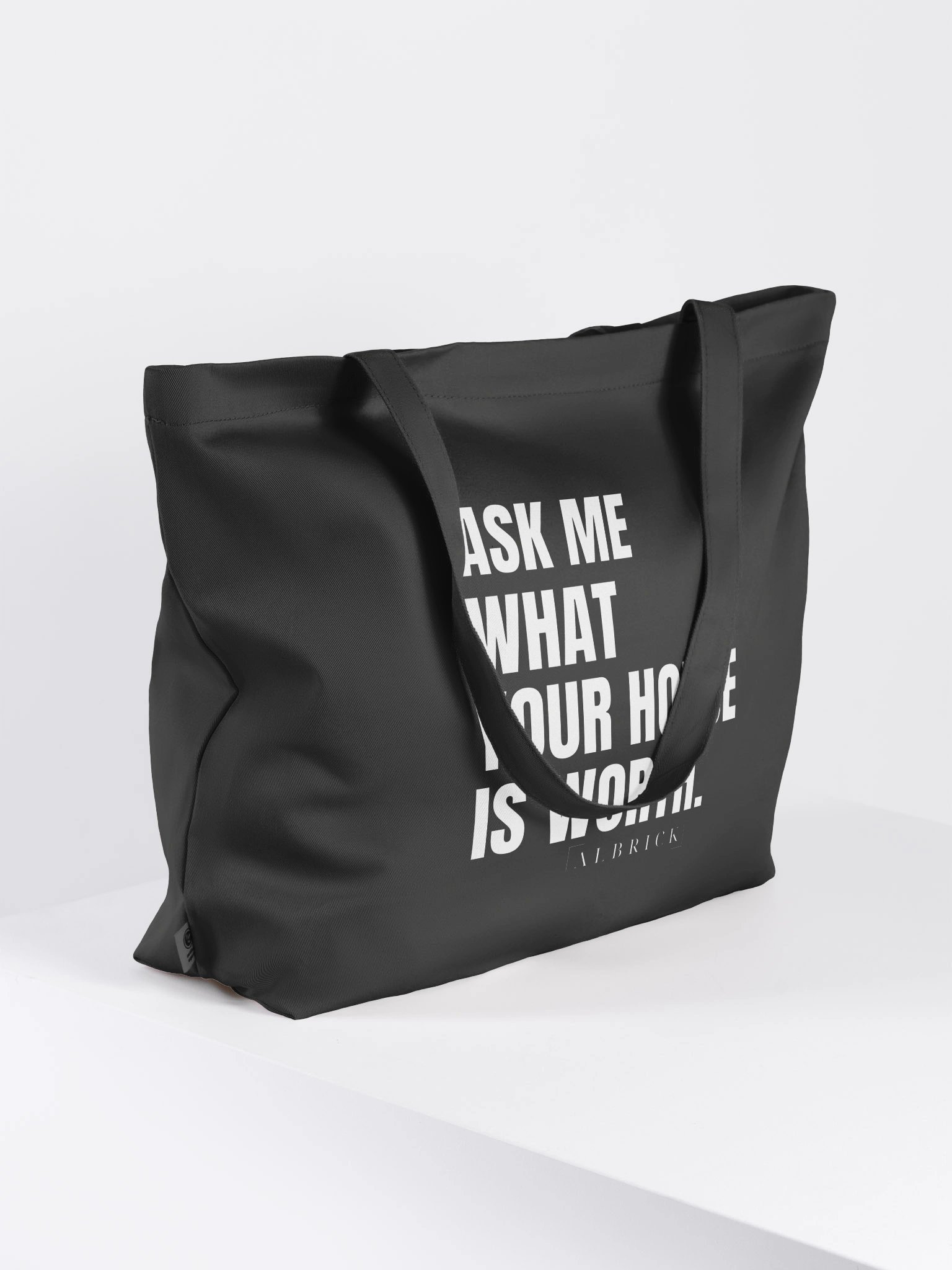 ASK ME WHAT YOUR HOUSE IS WORTH TOTE BAG product image (4)