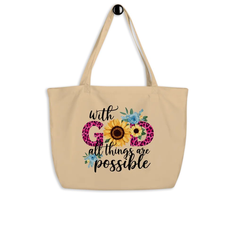 With God All Things Are Possible Tote product image (4)