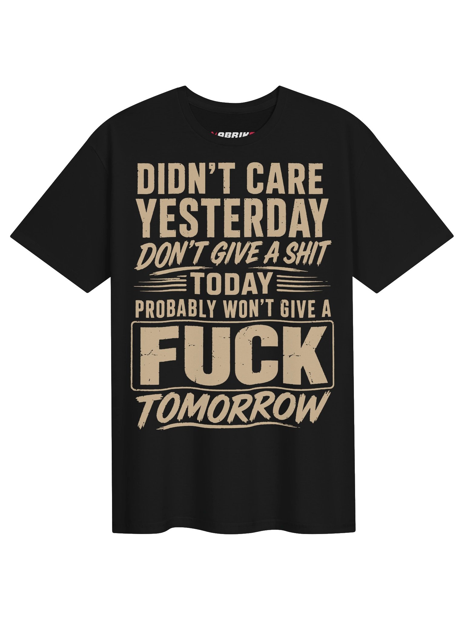 Don’t Give A Shit Funny Sarcastic T-Shirt product image (1)