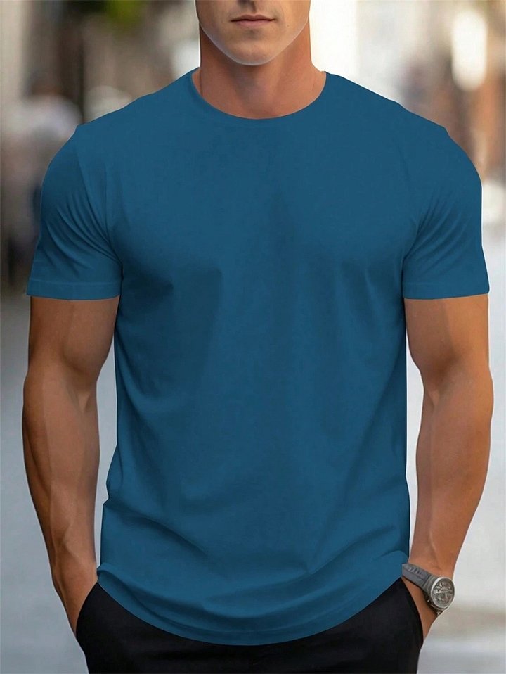 American T-shirt Printing Retro Short Sleeve Men product image (1)