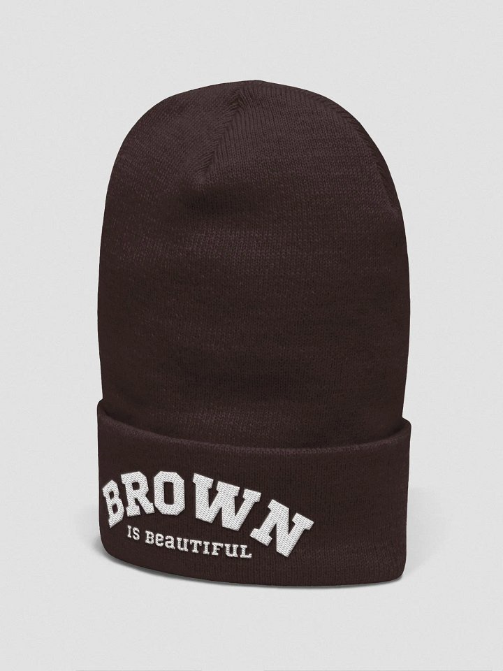 Brown is Beautiful Beanie product image (2)