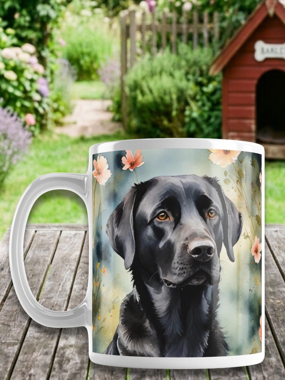 Black Lab Retriever | Dog Coffee Mug product image (1)