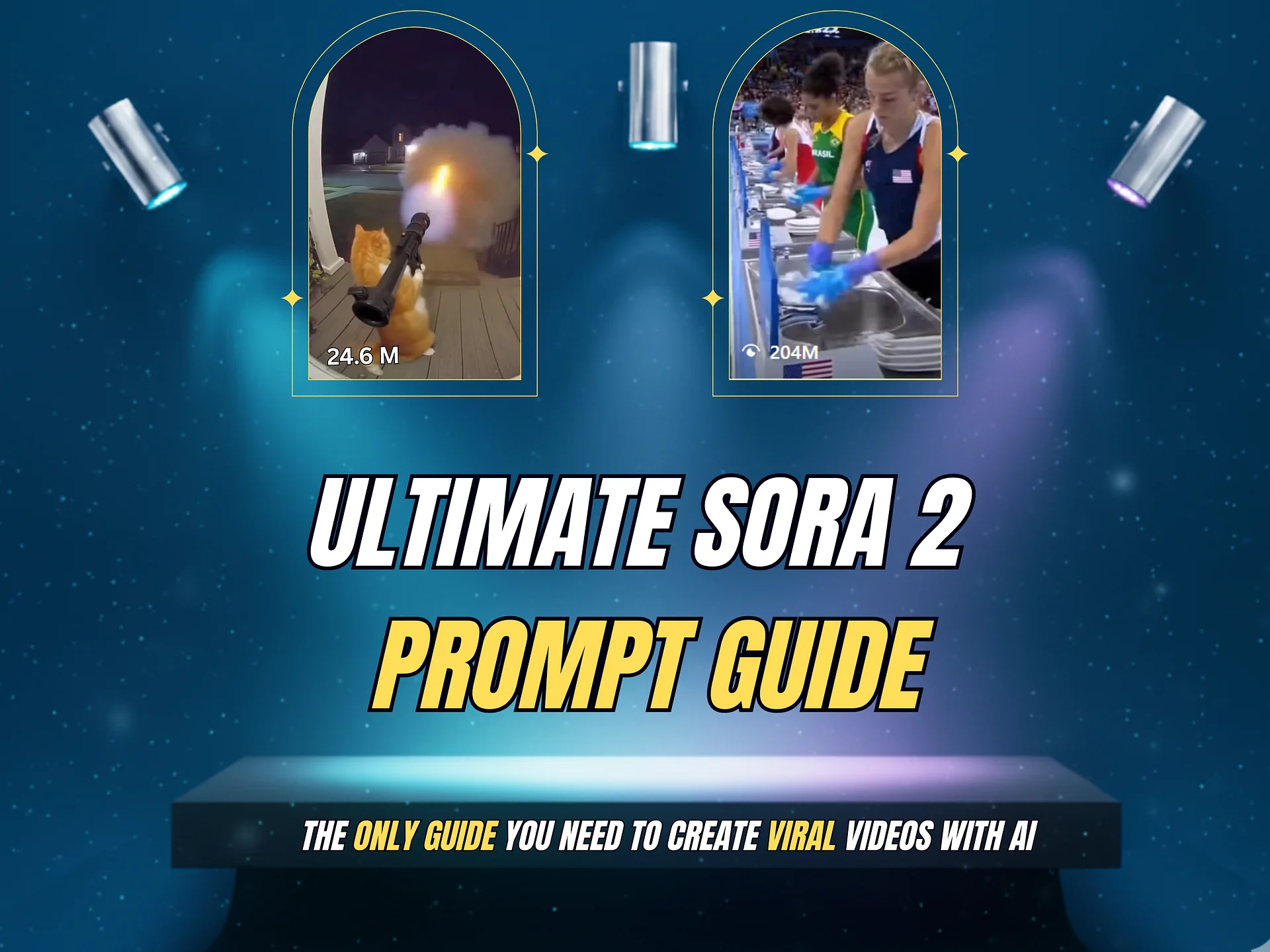 Ultimate Sora 2 Prompt Guide | Master Prompt Template + Viral Video Prompts product image (9)