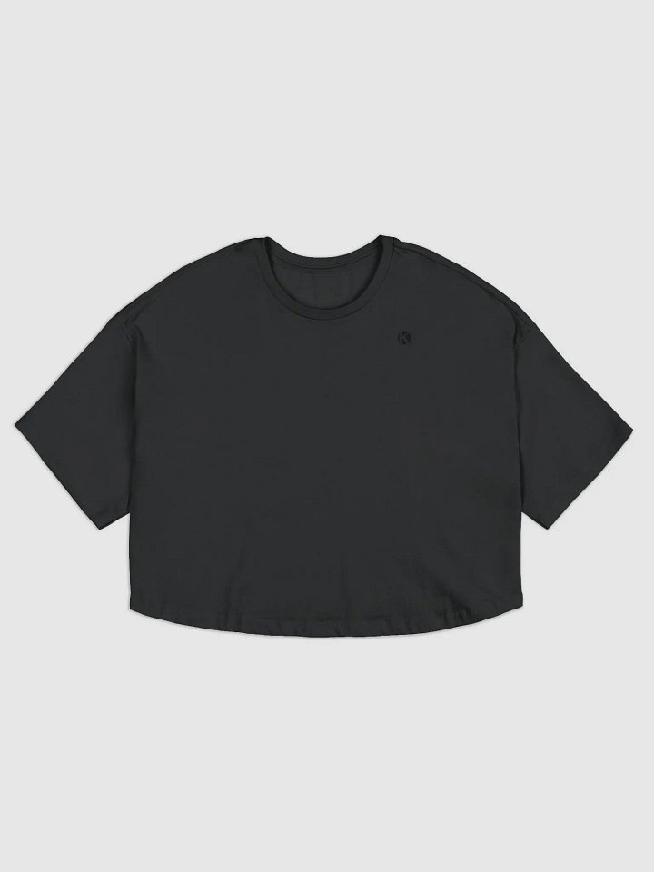 Loose Drop Shoulder Crop Top product image (1)