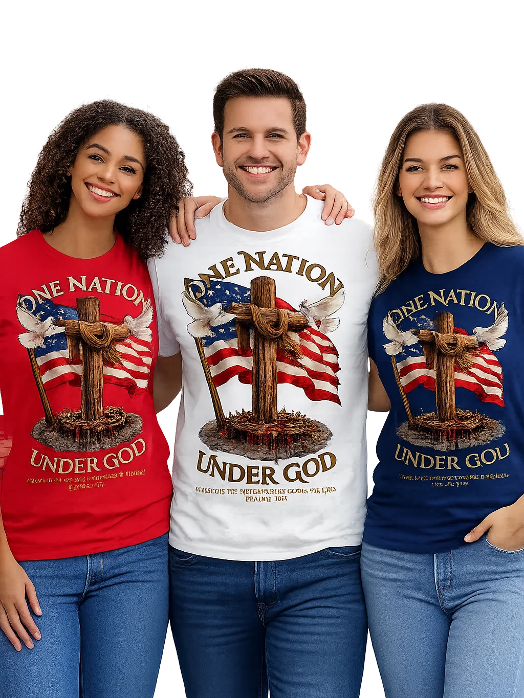 One Nation Under God T-Shirt product image (1)