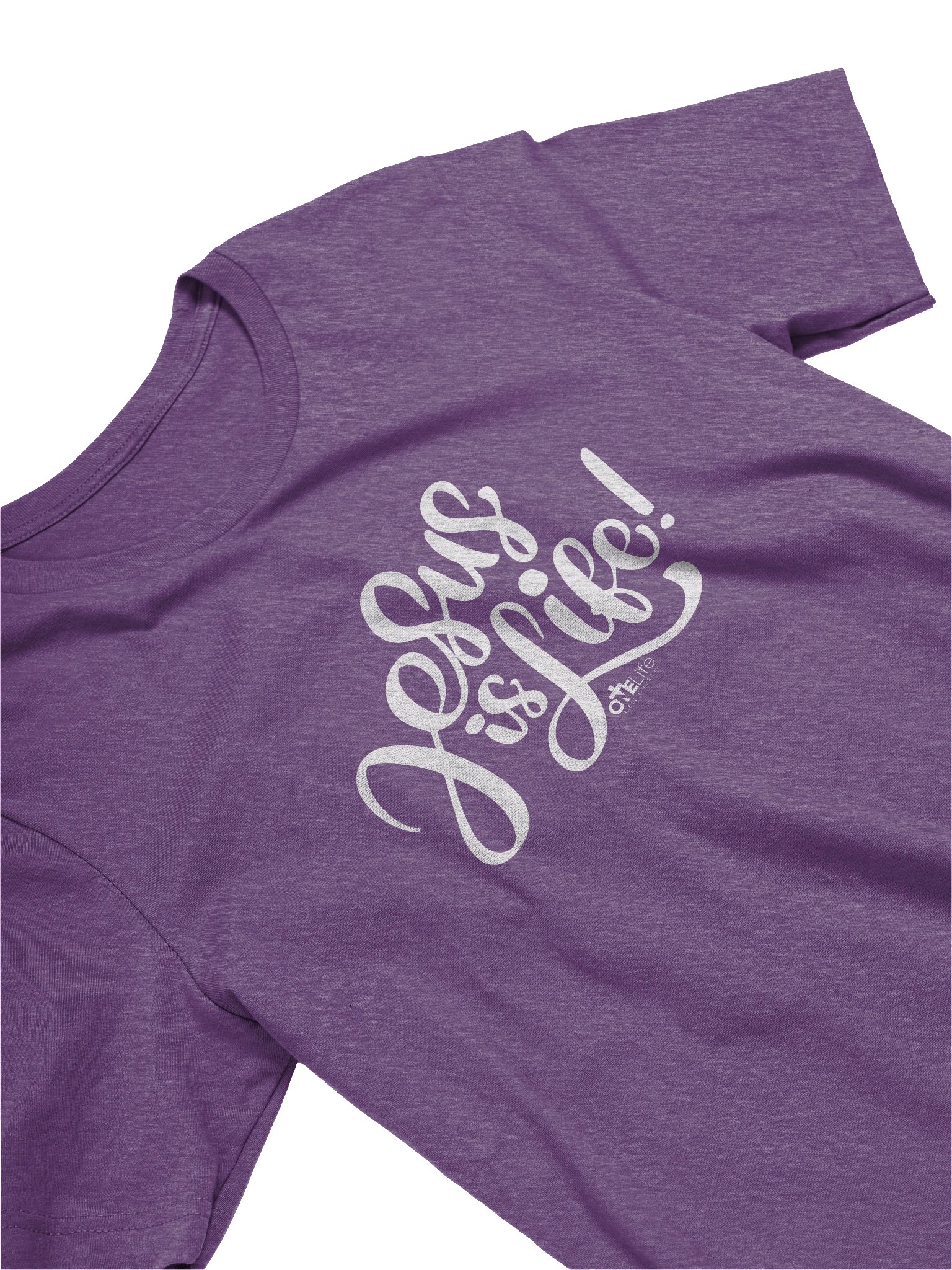 'Jesus is Life' Tee | White Print product image (10)