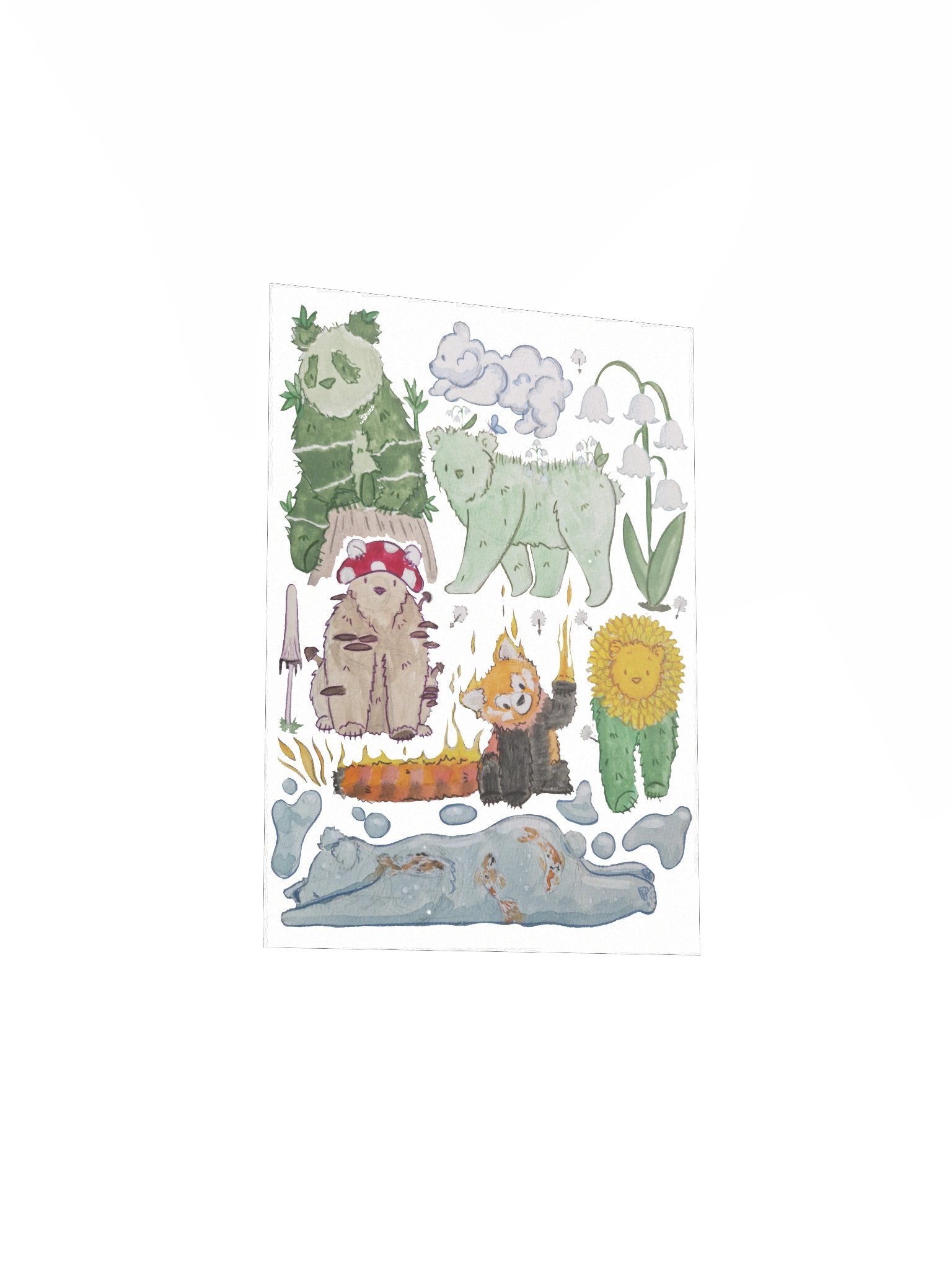 nature bears print product image (9)