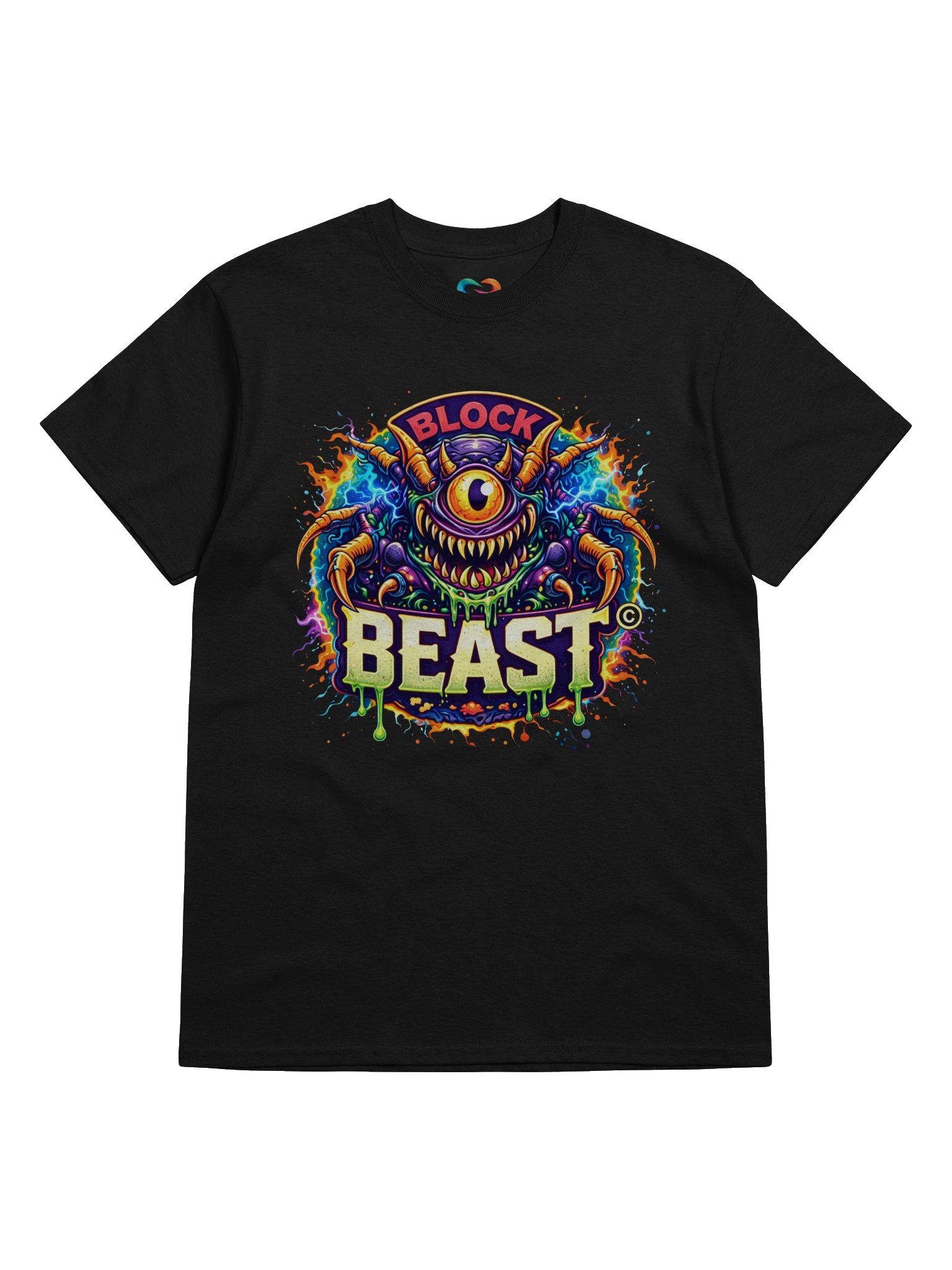 CNX Core Chest Unisex Tee — Block Beast 003 product image (1)