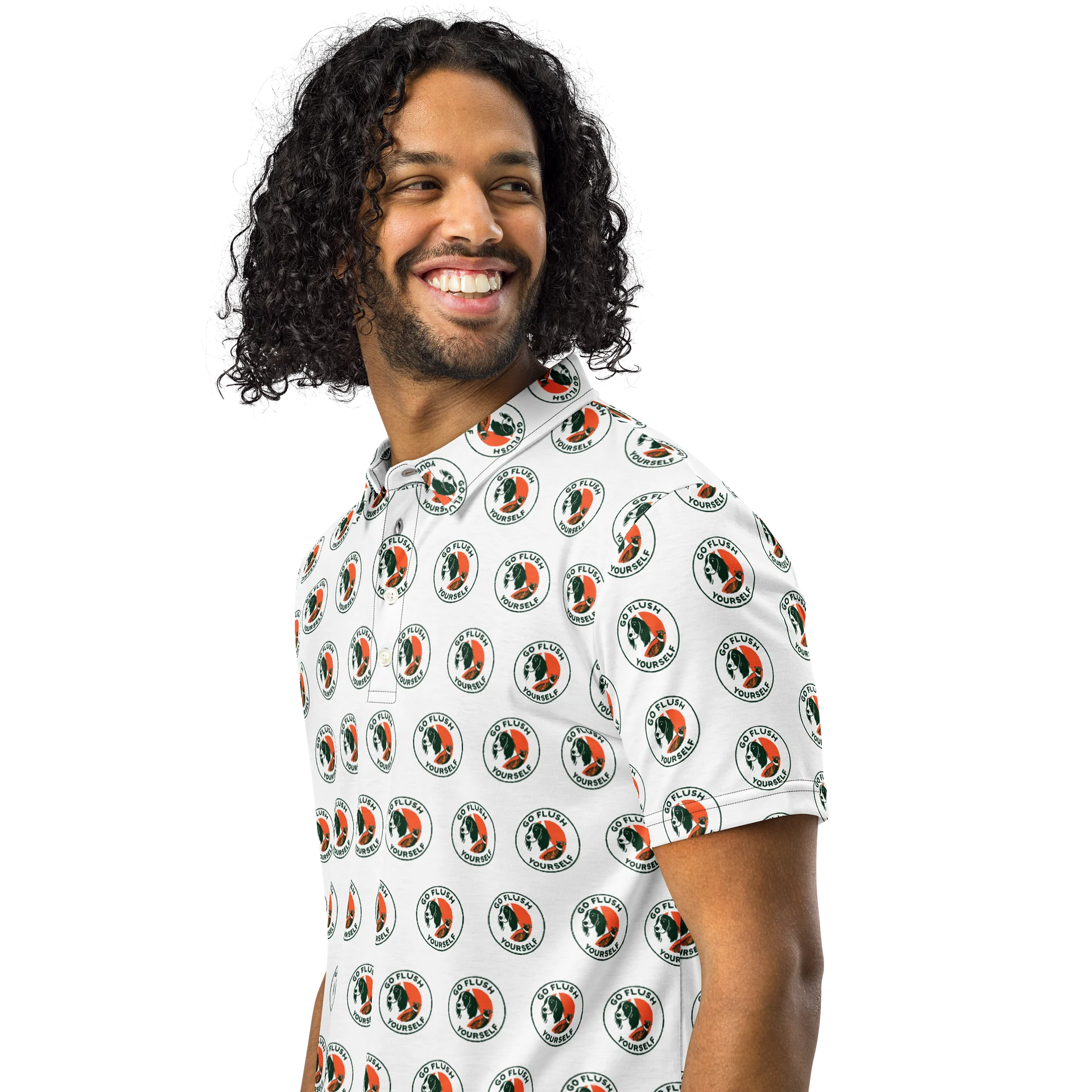 Go Flush Yourself Golf Polo product image (2)