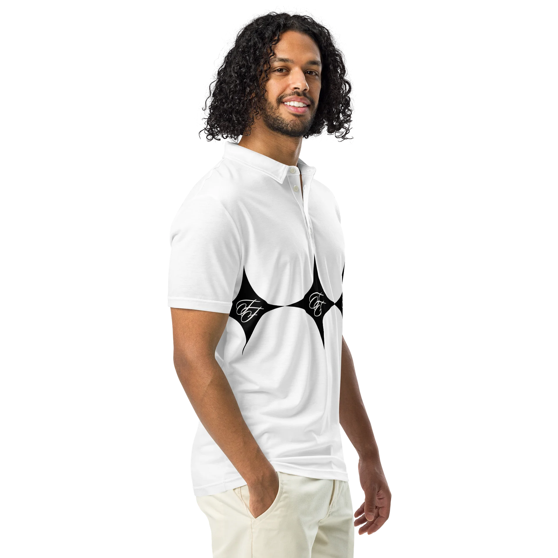 F&F Star Slim Fit Polo Shirt product image (2)