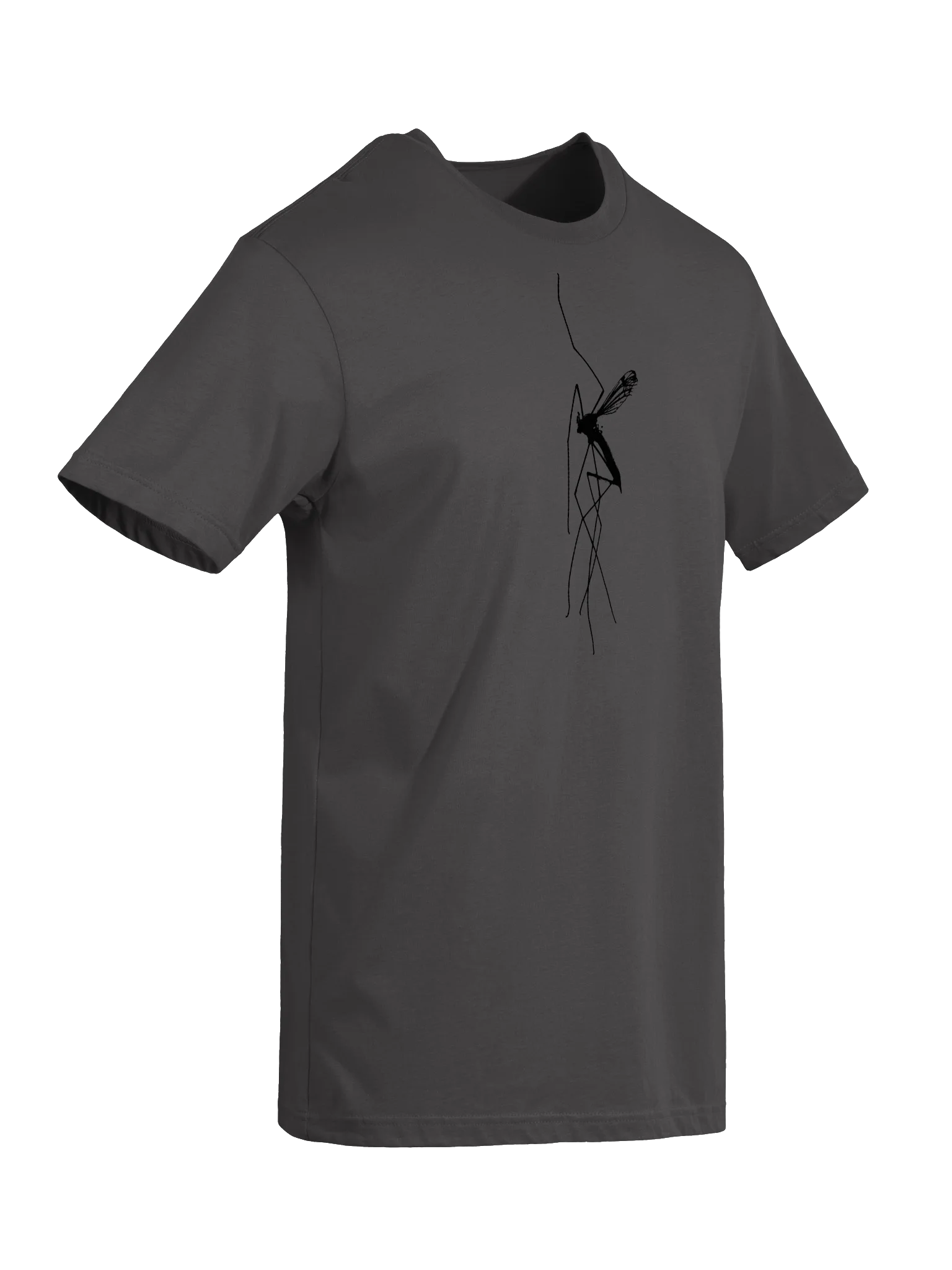 Mosquito Scan, 1993 — Black Print T-Shirt