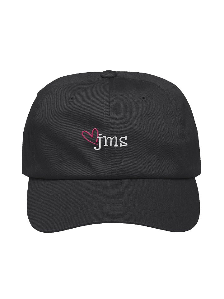 jms classic black dad hat product image (1)