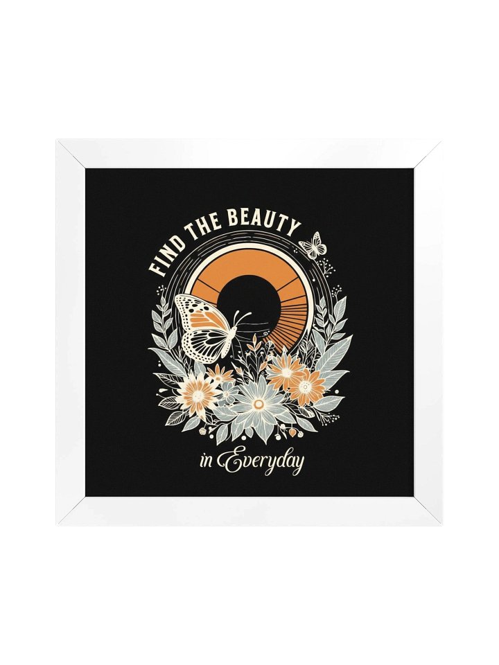Sunlit Serenity Framed Poster product image (2)