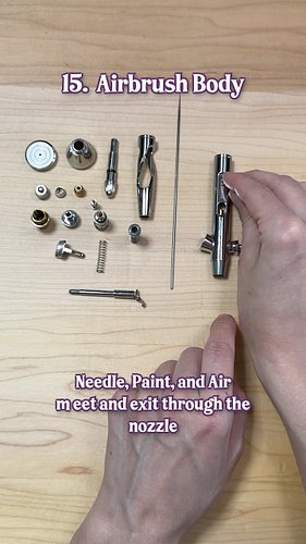 Are you scared to start airbrushing? 😅 So were we.

The first thing we do with any new airbrush is take it ENTIRELY apart. So...