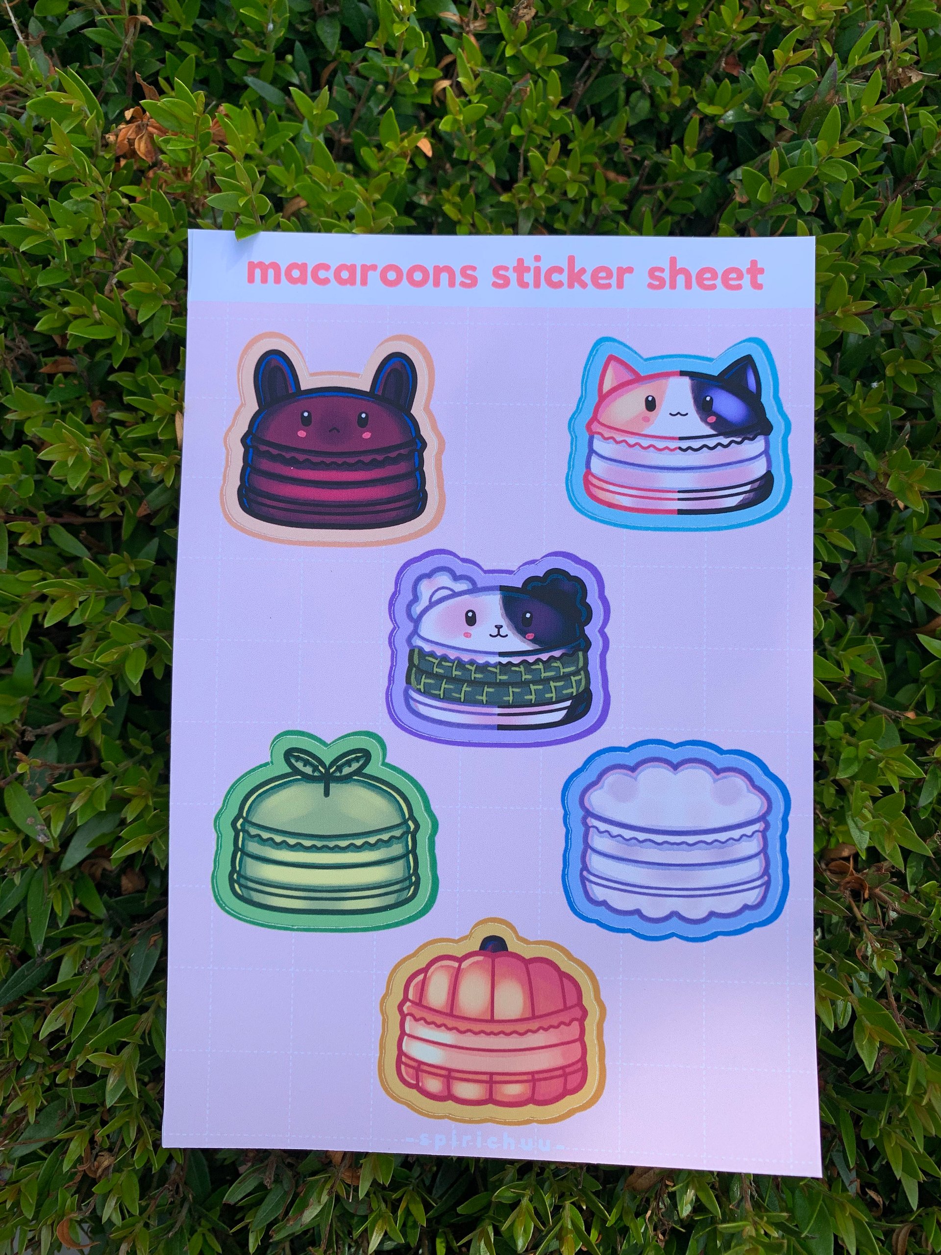 Animal Macaroon Sticker Sheet! product image (2)