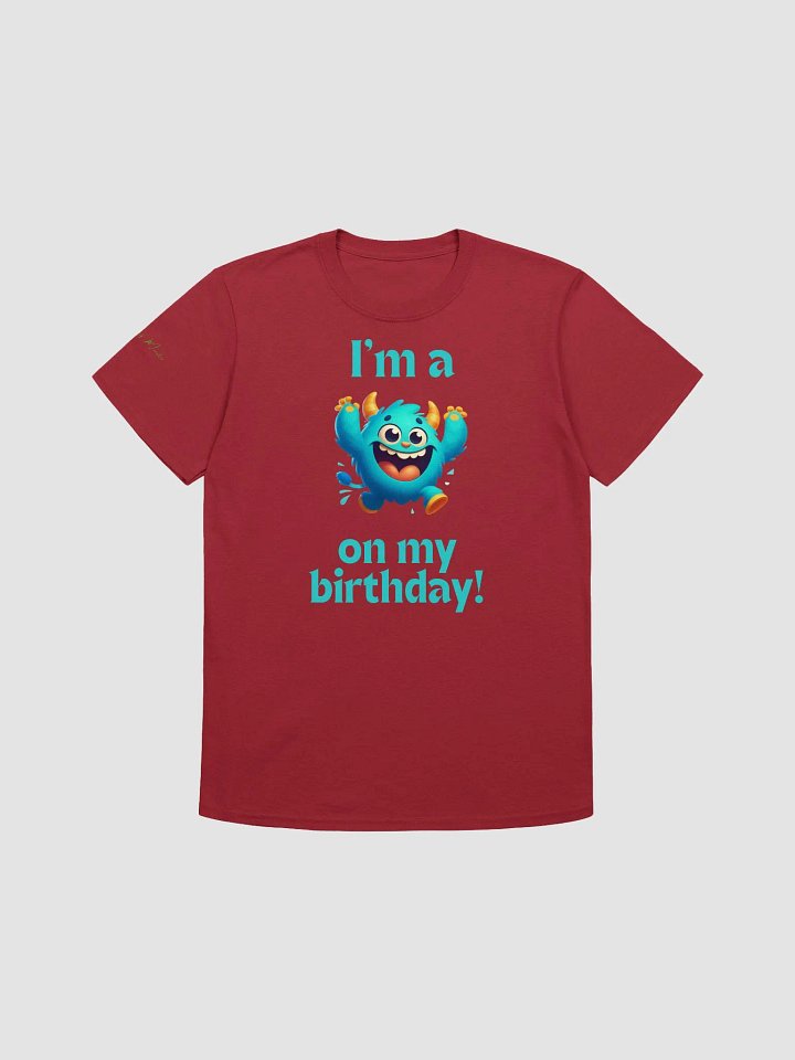 Funny Blue Monster T-shirt product image (1)