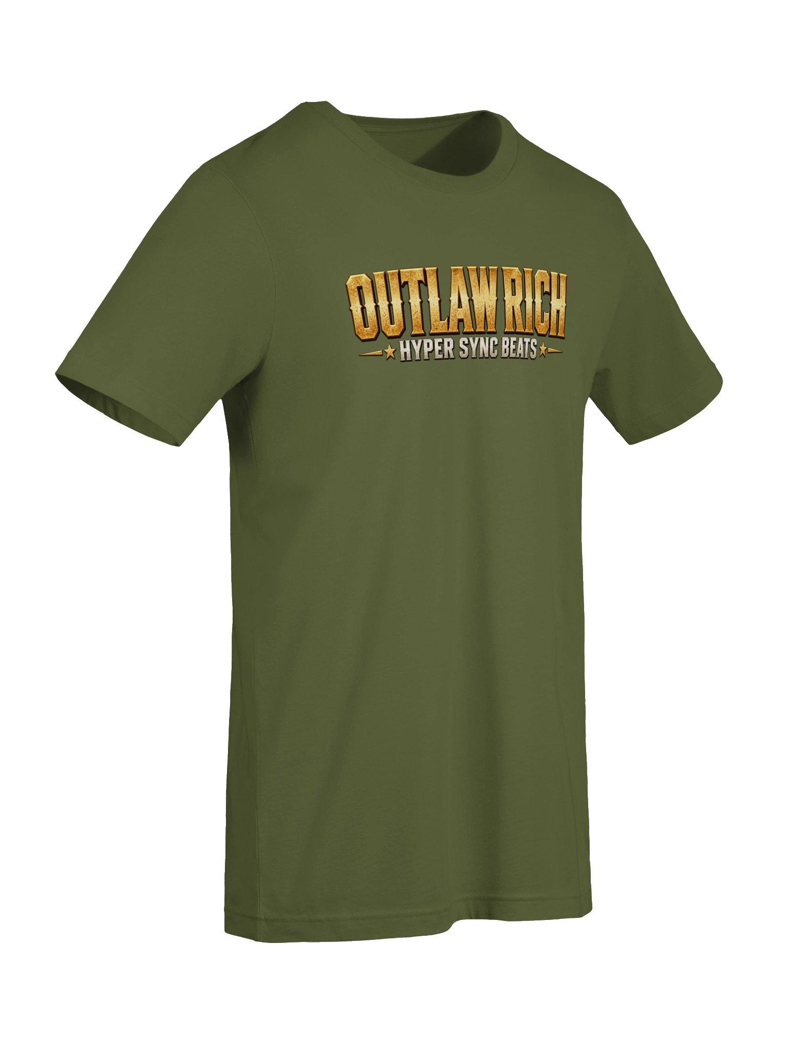 Outlaw Rich — Hyper Sync Beats Unisex Graphic T-Shirt product image (7)