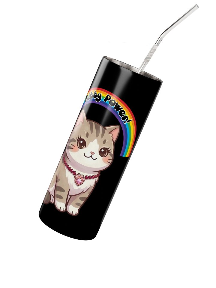 Kitty Power! Stainless Steel Tumbler product image (2)