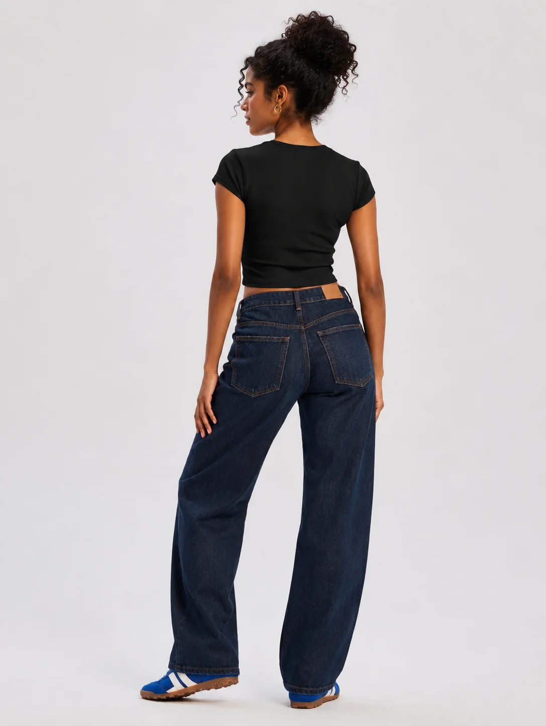 Wealth Bound Ribbed Baby Tee Crop Top product image (4)