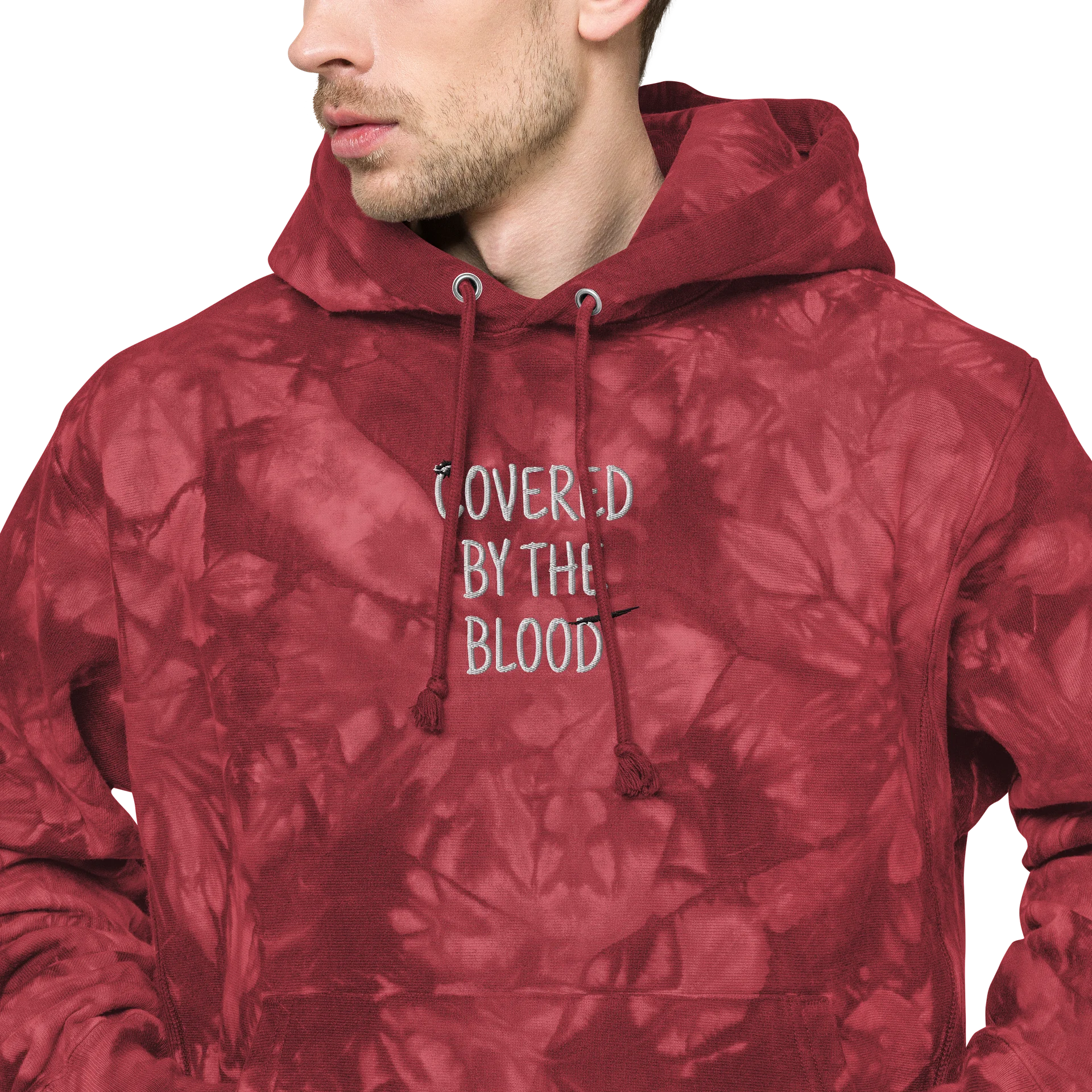 Covered By The Blood - Champion Hoodie product image (4)