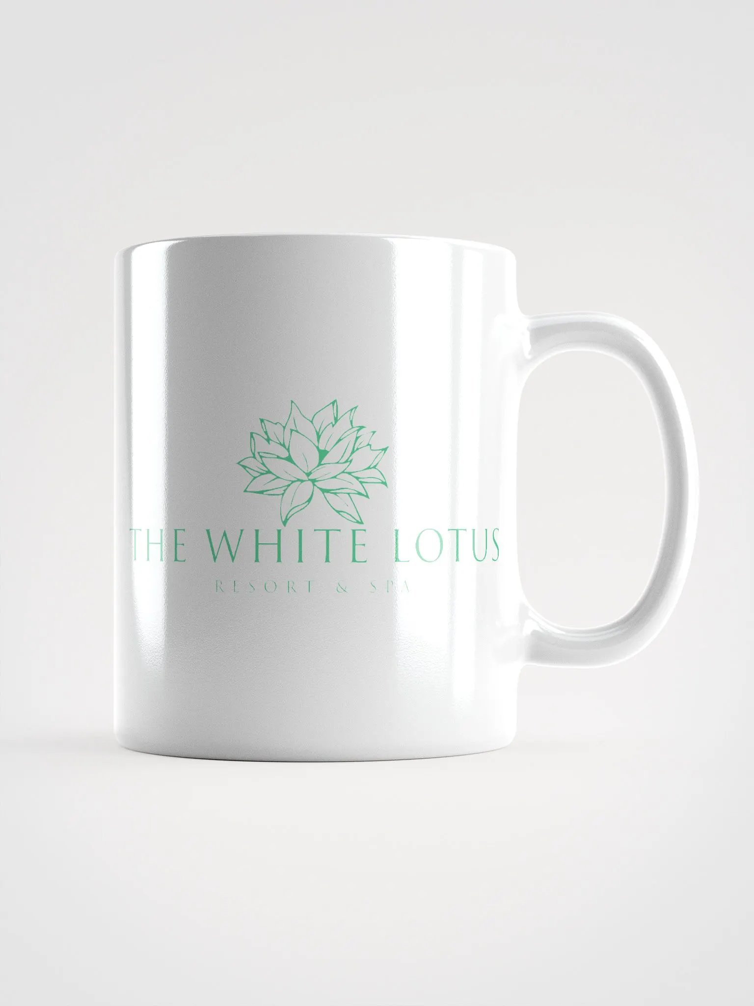 The White Lotus White Mug product image (1)